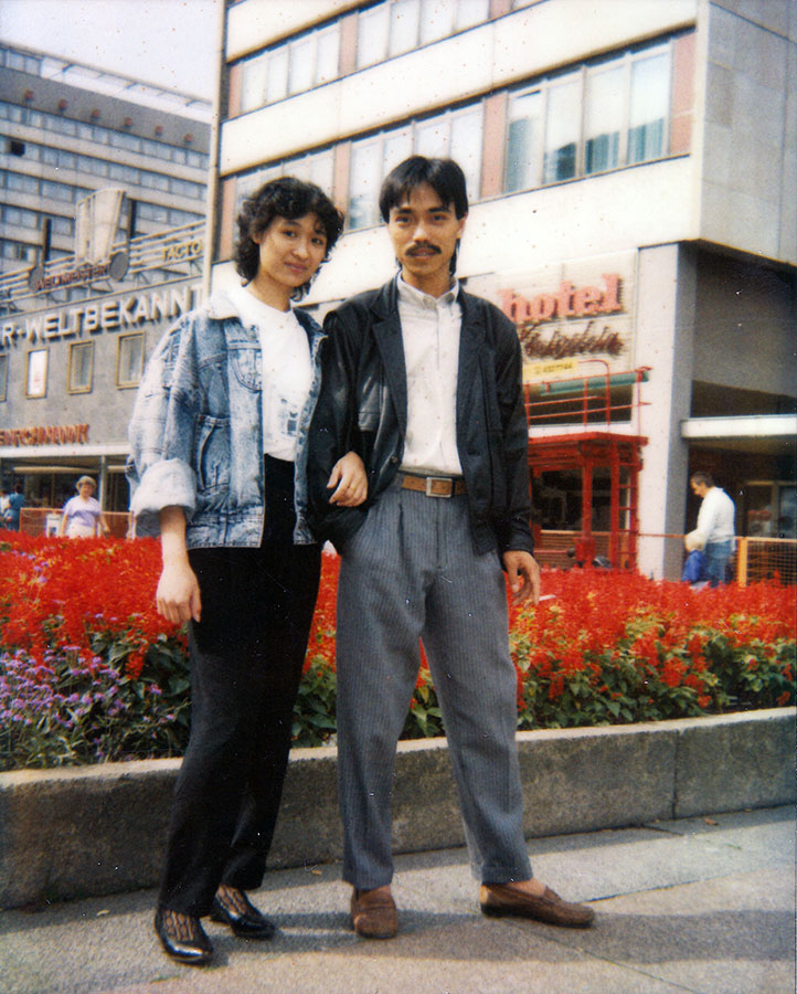 Nguyen Thi Thu Thuy und ihr Ehemann, Dresden ca. 1989
