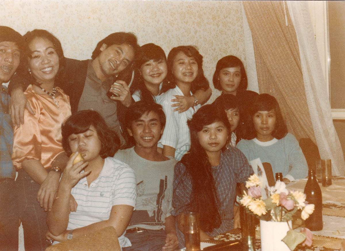 Vu Thanh Diep (Zweite v.l.n.r.), Werdau 1987
