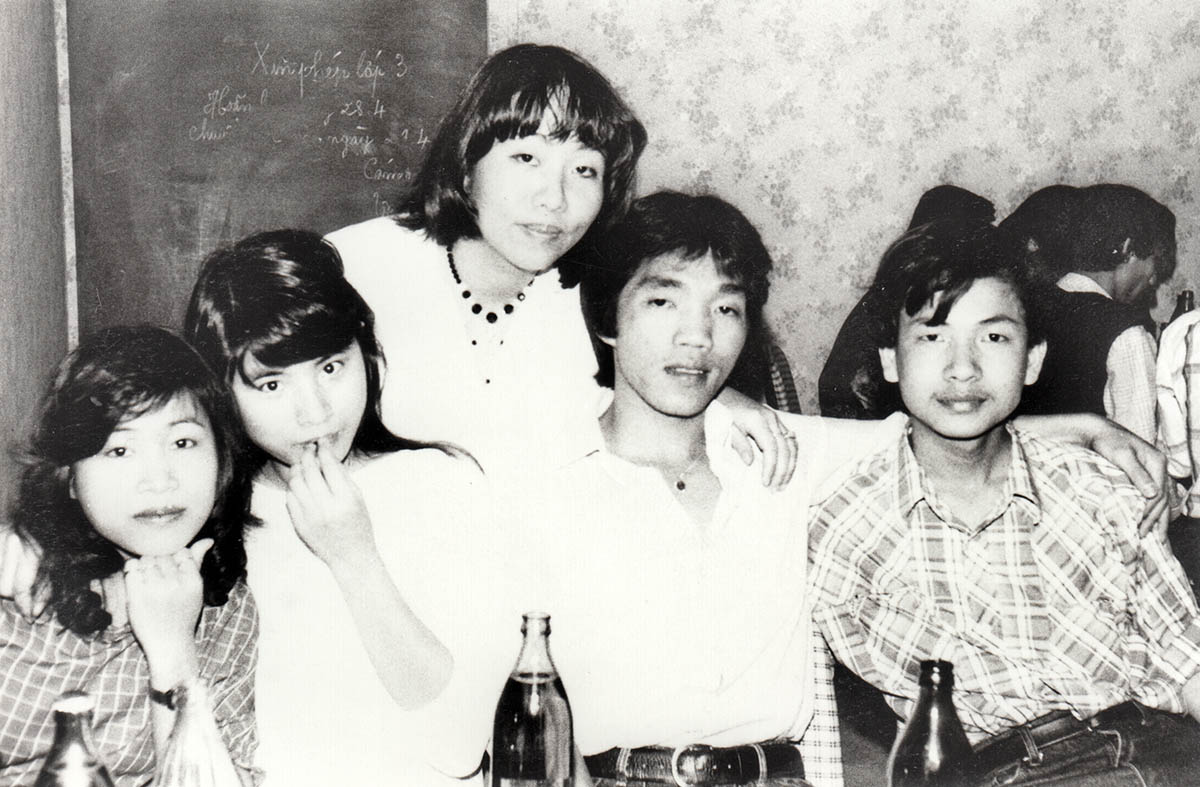 Vu Thanh Diep (Mitte), Werdau 1988