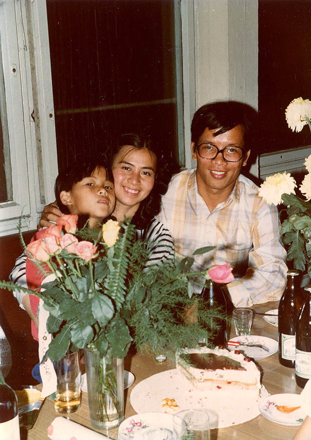 Familie Trần/Nguyễn, Dresden 1988