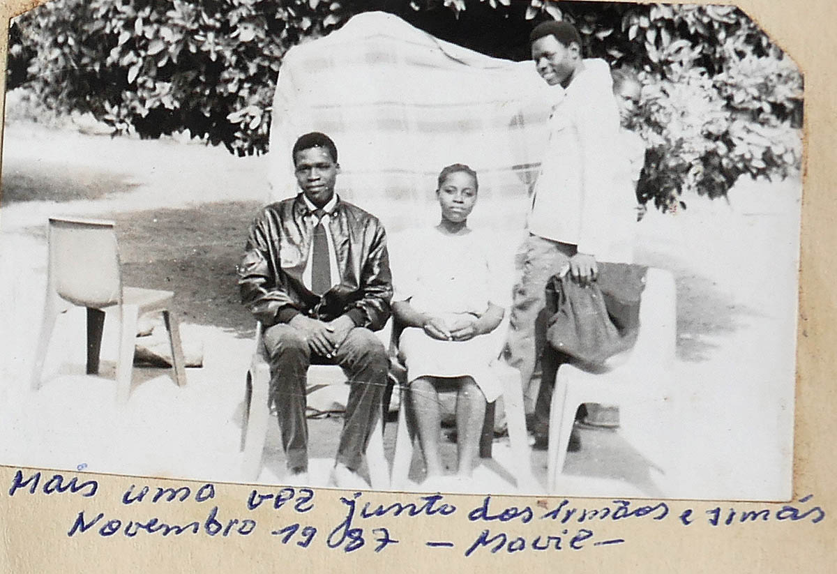 Geraldo Paunde, Geschwister, Mosambik 1987 