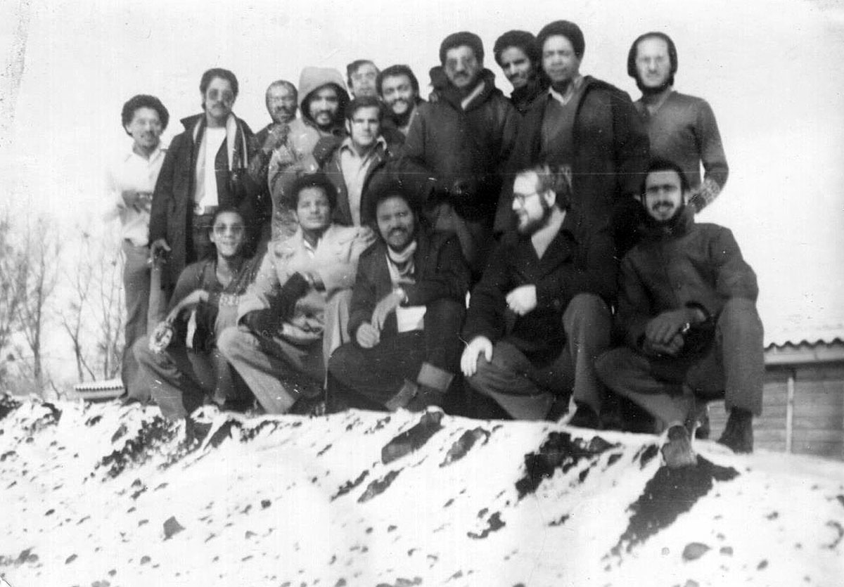 Humberto Cala Pérez (rechts unten), Dessau  ~ 1981