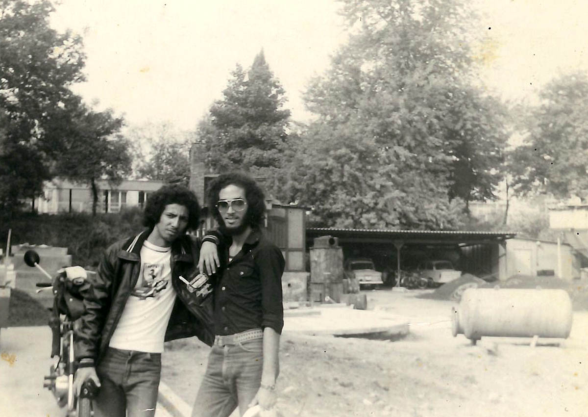 René Castellano Ponce (links), Döbeln ~  1983