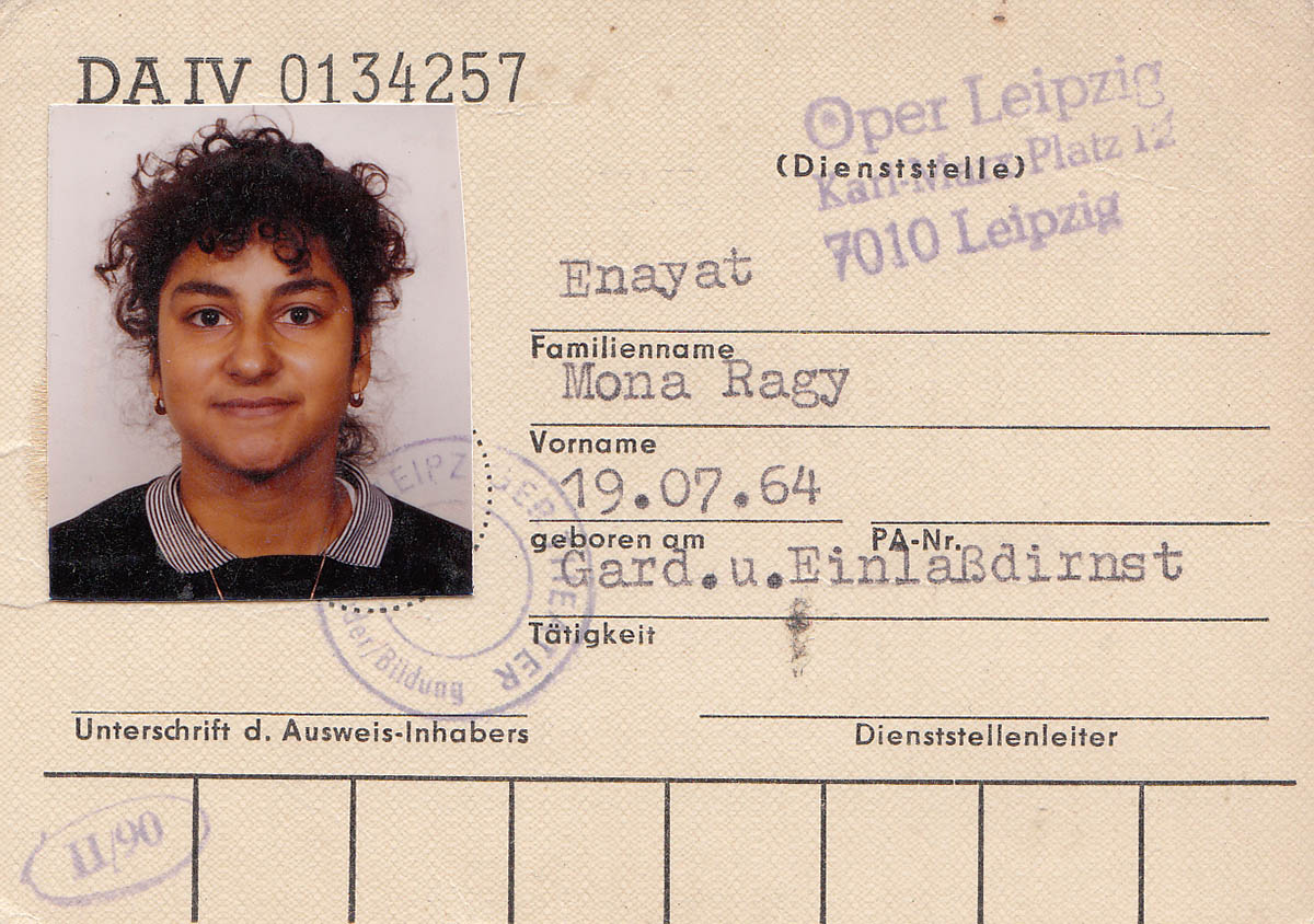 Mona Ragy Enayat, Leipzig 1990