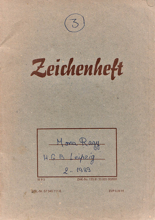 Notizheft, Leipzig 1989